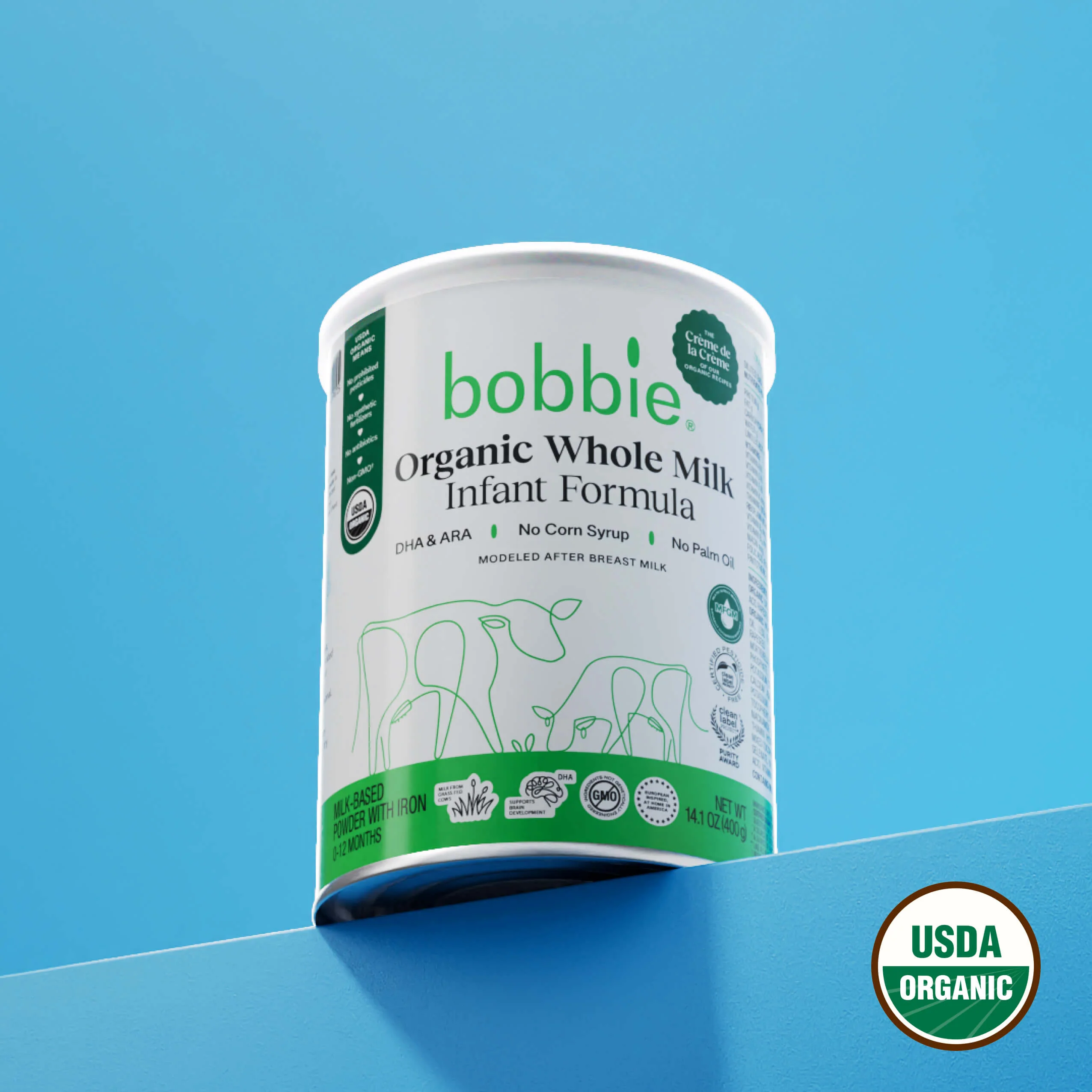 Organic Whole Milk Infant Formula 1-Can